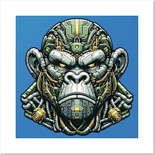 Mecha Apes S02 D67 Posters and Art